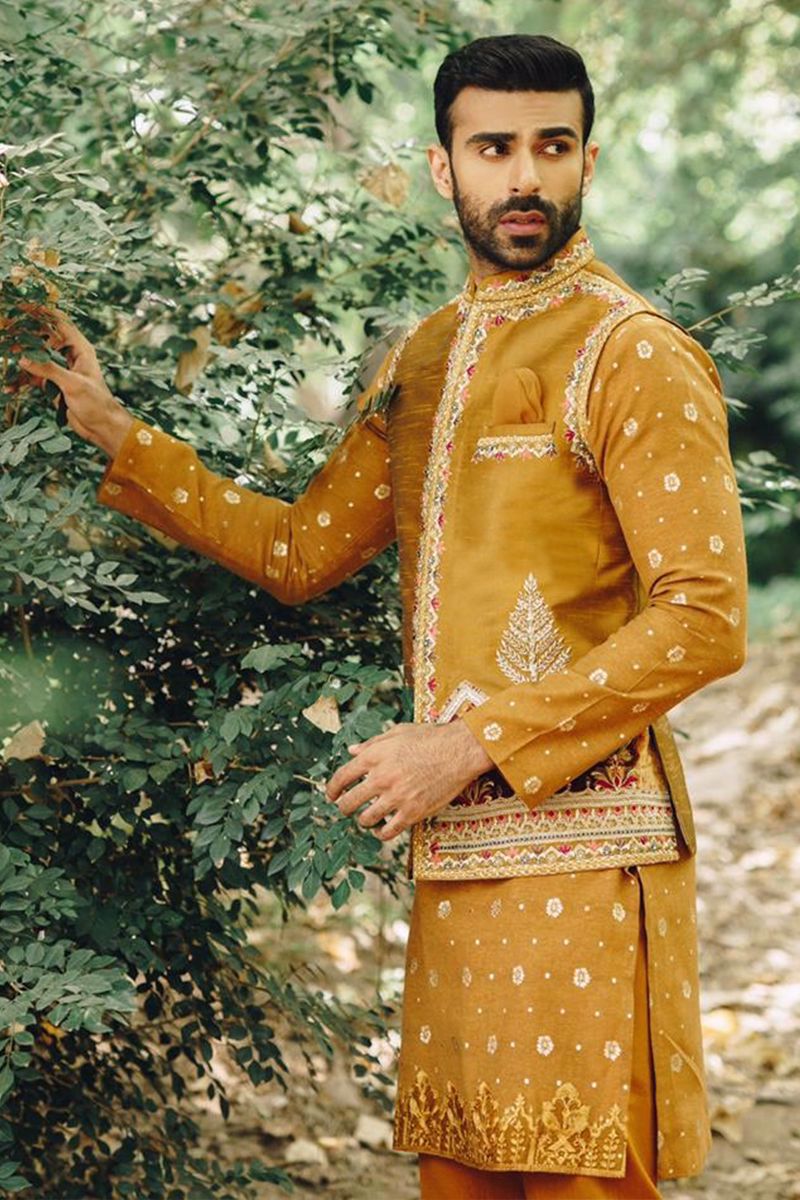 Pakistani Menswear | MNR-JALAL by Libayah Ltd. - Designer Dress - Type: Menswear - Available at Libayah - 100% Original