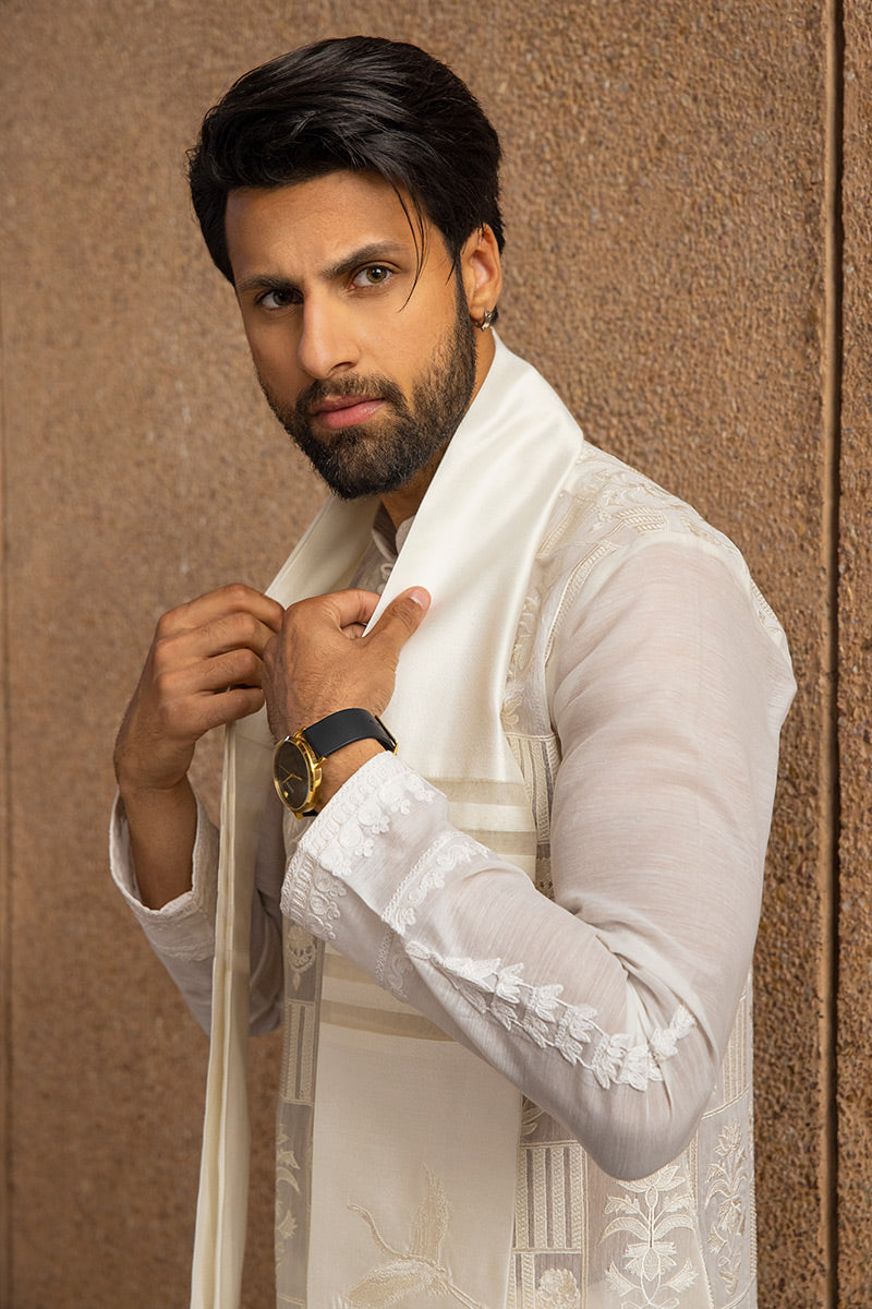 Pakistani Menswear | MNR-YB-14 by Libayah Ltd. - Designer Dress - Type: Menswear - Available at Libayah - 100% Original