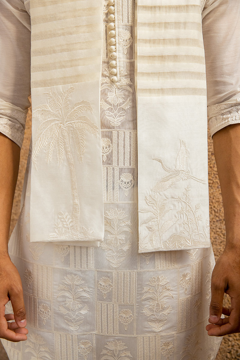 Pakistani Menswear | MNR-YB-14 by Libayah Ltd. - Designer Dress - Type: Menswear - Available at Libayah - 100% Original