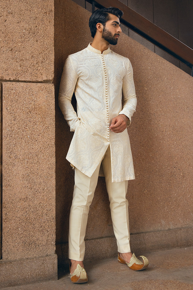 Pakistani Menswear | MNR-MNR-YB-08 by Libayah Ltd. - Designer Dress - Type: Menswear - Available at Libayah - 100% Original