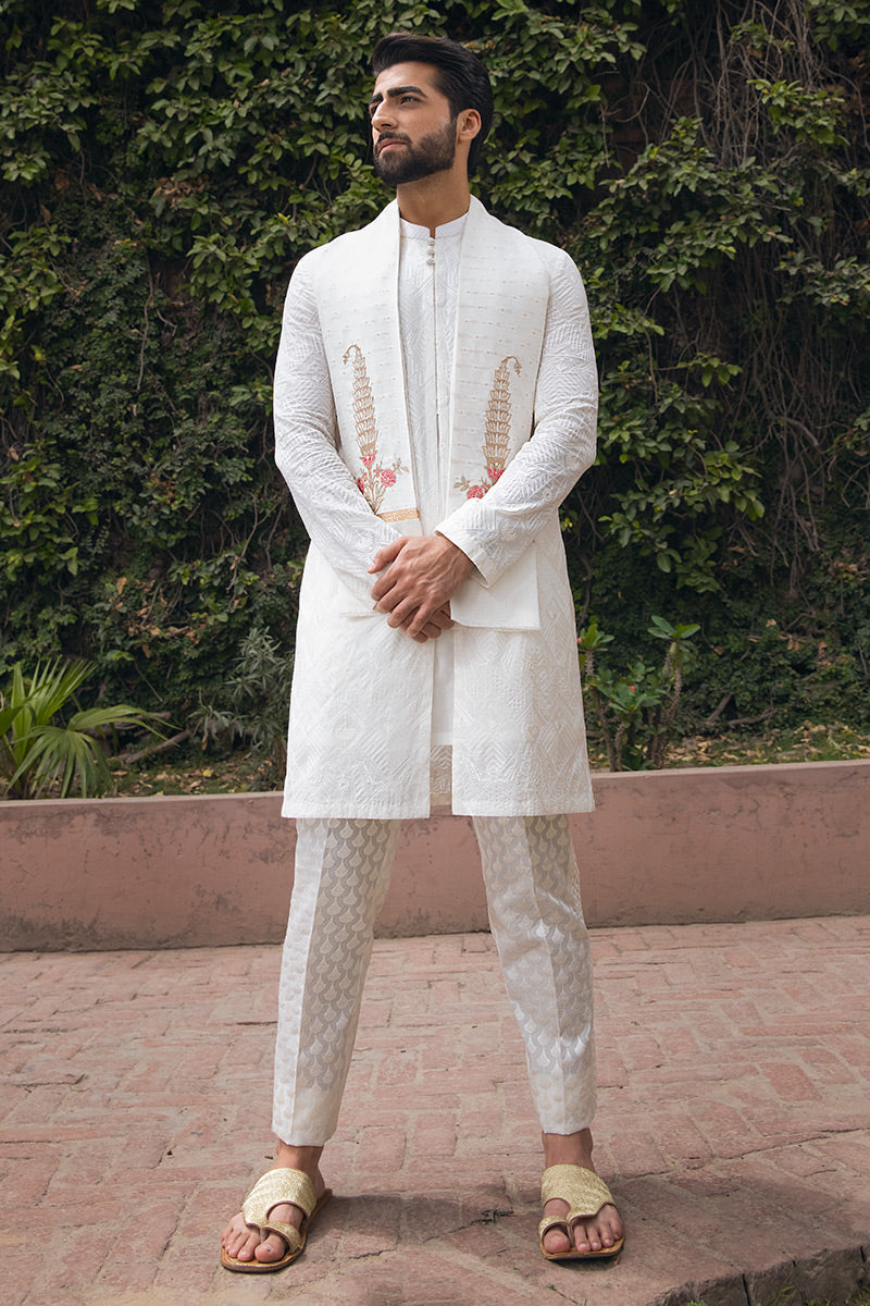 Pakistani Menswear | MNR-MNR-YB-15 by Libayah Ltd. - Designer Dress - Type: Menswear - Available at Libayah - 100% Original