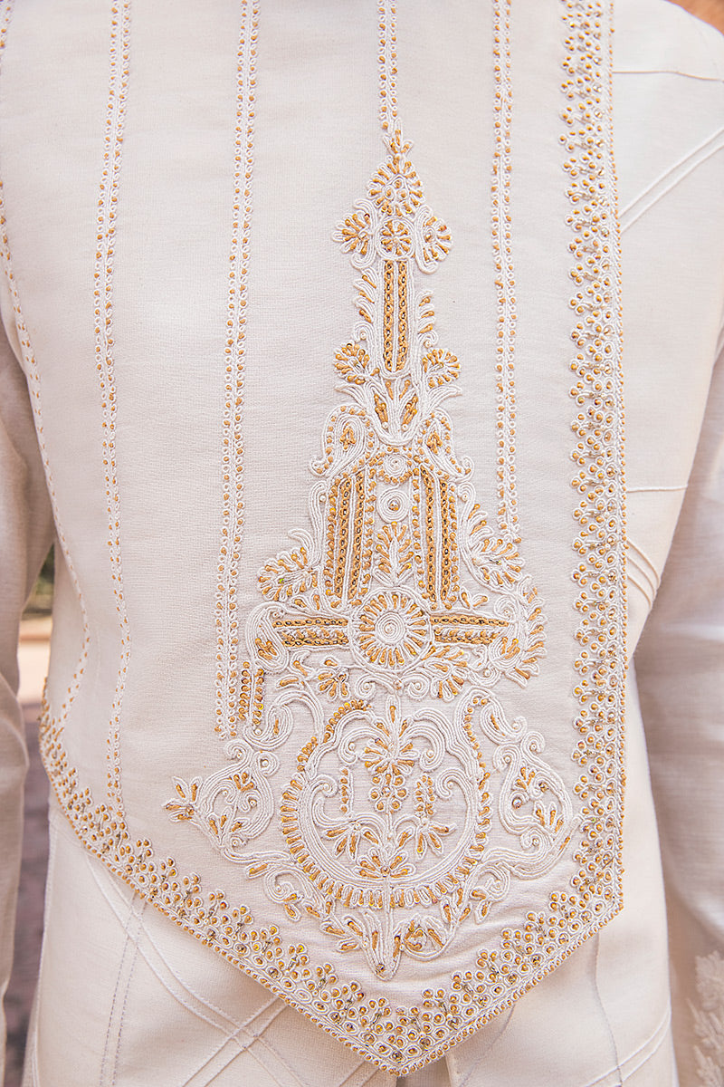Pakistani Menswear | MNR-YB-18 by Libayah Ltd. - Designer Dress - Type: Menswear - Available at Libayah - 100% Original