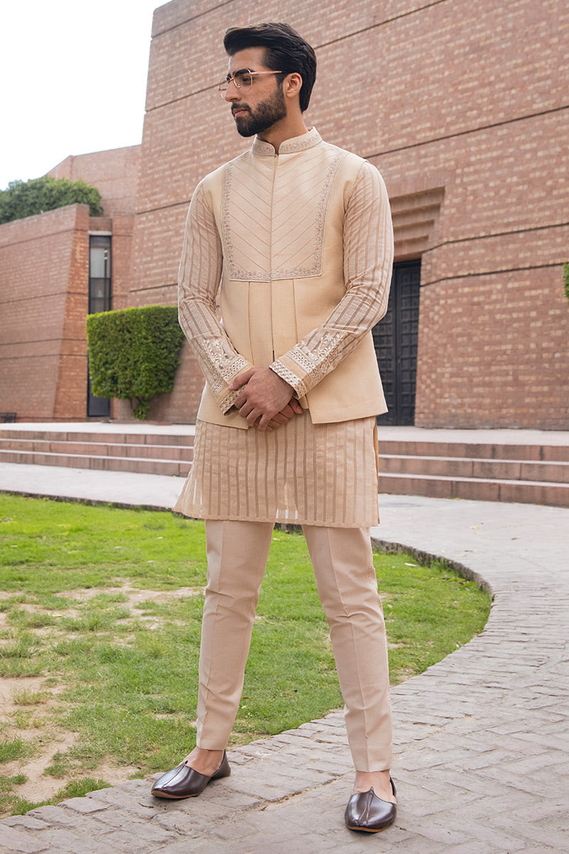 Pakistani Menswear | MNR-YB-21 by Libayah Ltd. - Designer Dress - Type: Menswear - Available at Libayah - 100% Original