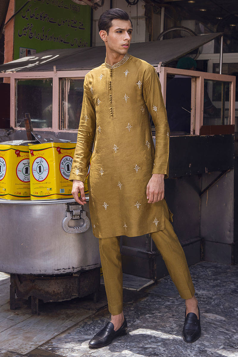 Pakistani Menswear | MNR-CHANDUN by Libayah Ltd. - Designer Dress - Type: Menswear - Available at Libayah - 100% Original
