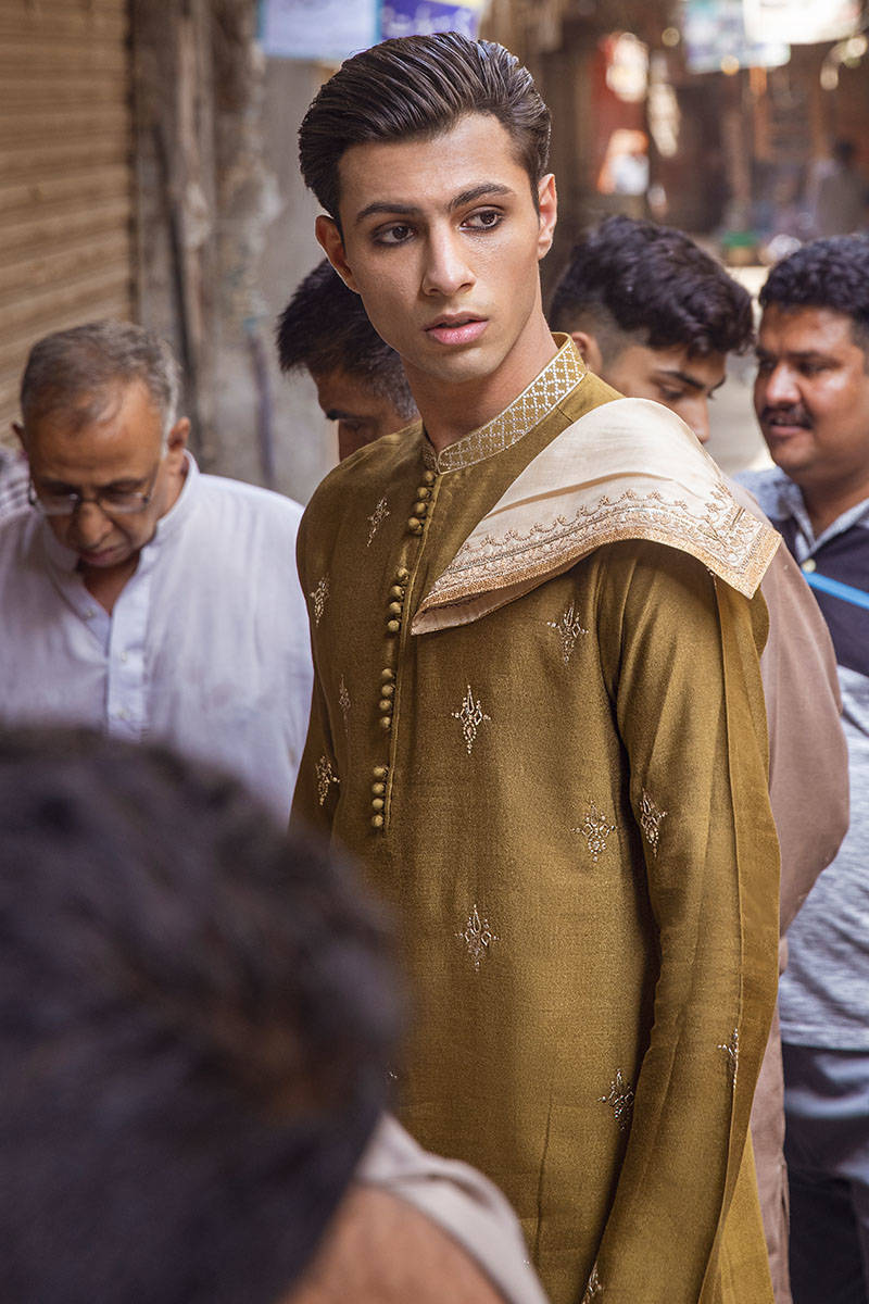 Pakistani Menswear | MNR-CHANDUN by Libayah Ltd. - Designer Dress - Type: Menswear - Available at Libayah - 100% Original