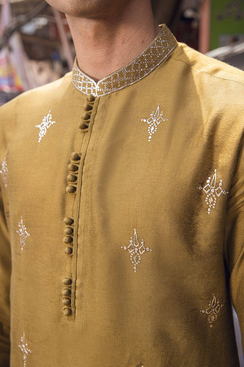 Pakistani Menswear | MNR-CHANDUN by Libayah Ltd. - Designer Dress - Type: Menswear - Available at Libayah - 100% Original