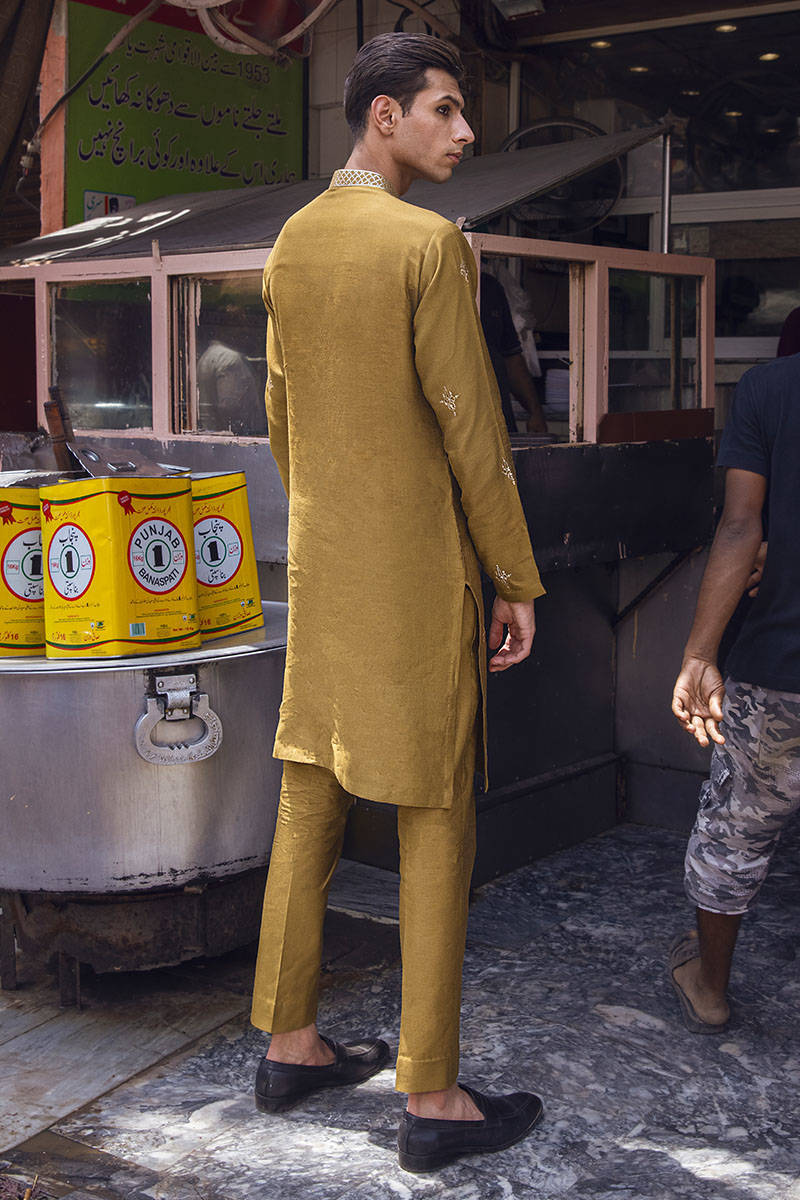 Pakistani Menswear | MNR-CHANDUN by Libayah Ltd. - Designer Dress - Type: Menswear - Available at Libayah - 100% Original