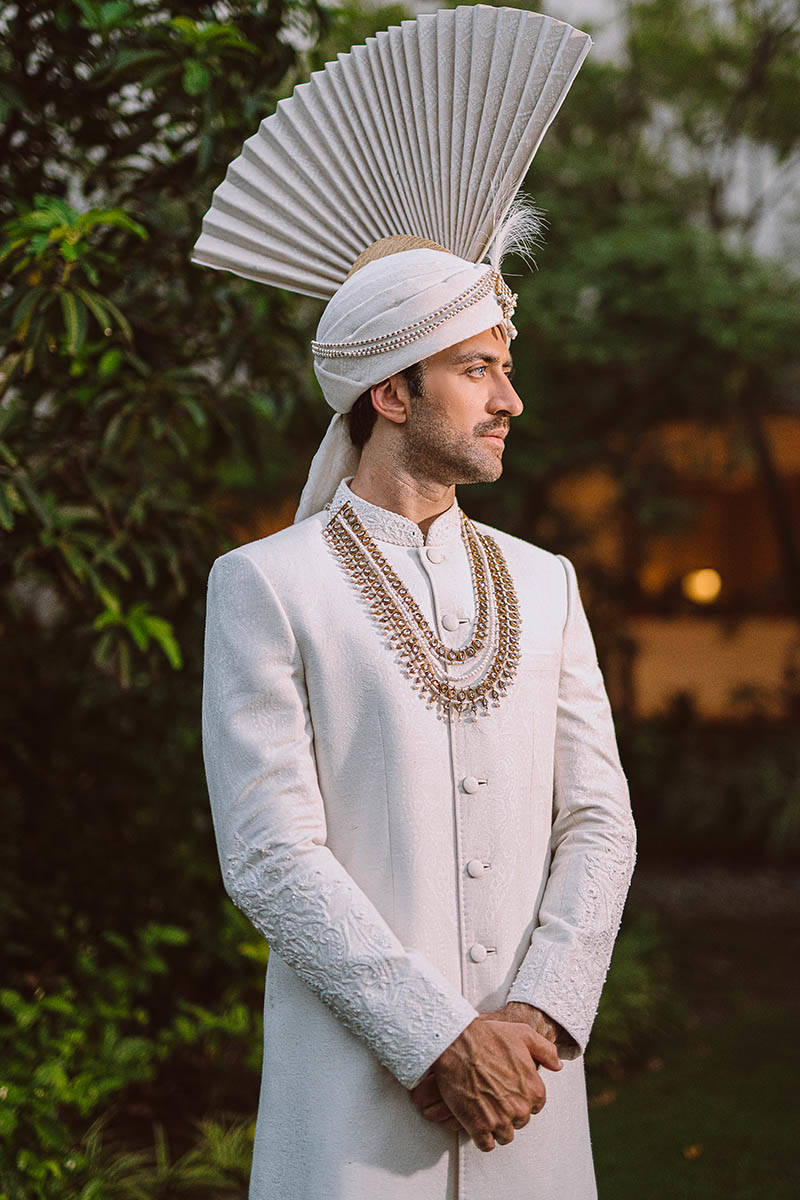 Pakistani Menswear | MNR-MEER by Libayah Ltd. - Designer Dress - Type: Menswear - Available at Libayah - 100% Original