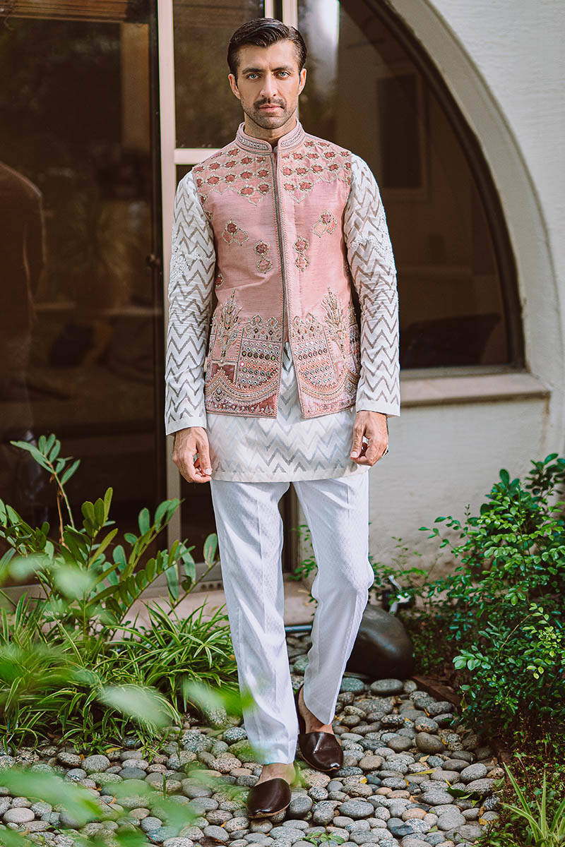 Pakistani Menswear | MNR-JANAK by Libayah Ltd. - Designer Dress - Type: Menswear - Available at Libayah - 100% Original