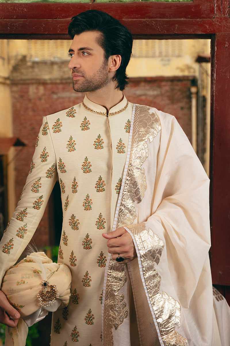 Pakistani Menswear | MNR-KAVEH by Libayah Ltd. - Designer Dress - Type: Menswear - Available at Libayah - 100% Original