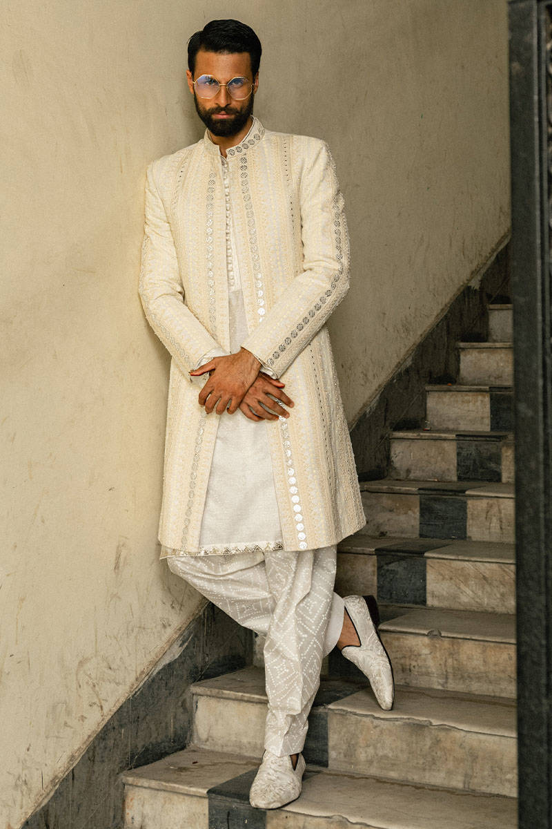 Pakistani Menswear | MNR-ZAROON by Libayah Ltd. - Designer Dress - Type: Menswear - Available at Libayah - 100% Original