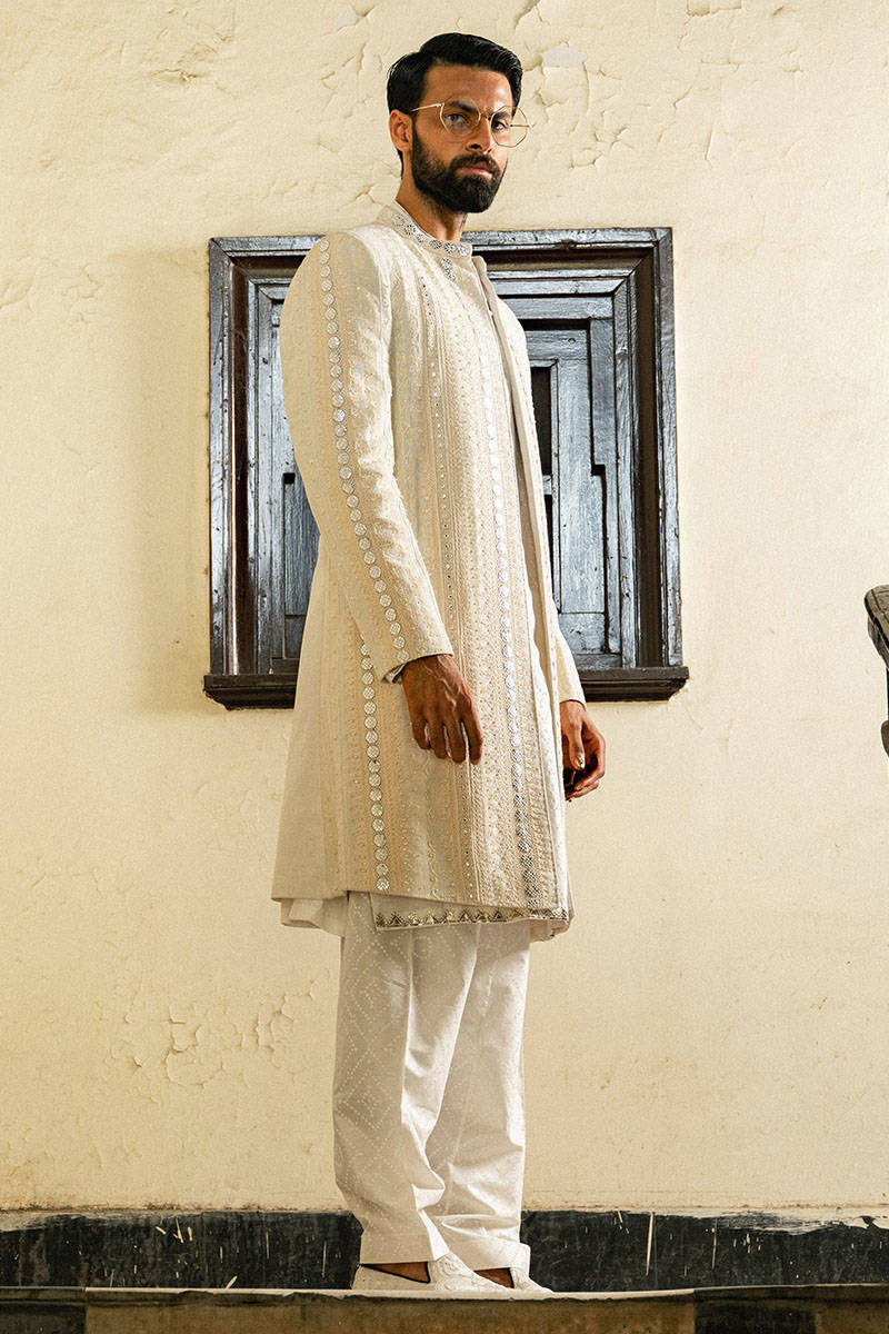 Pakistani Menswear | MNR-ZAROON by Libayah Ltd. - Designer Dress - Type: Menswear - Available at Libayah - 100% Original