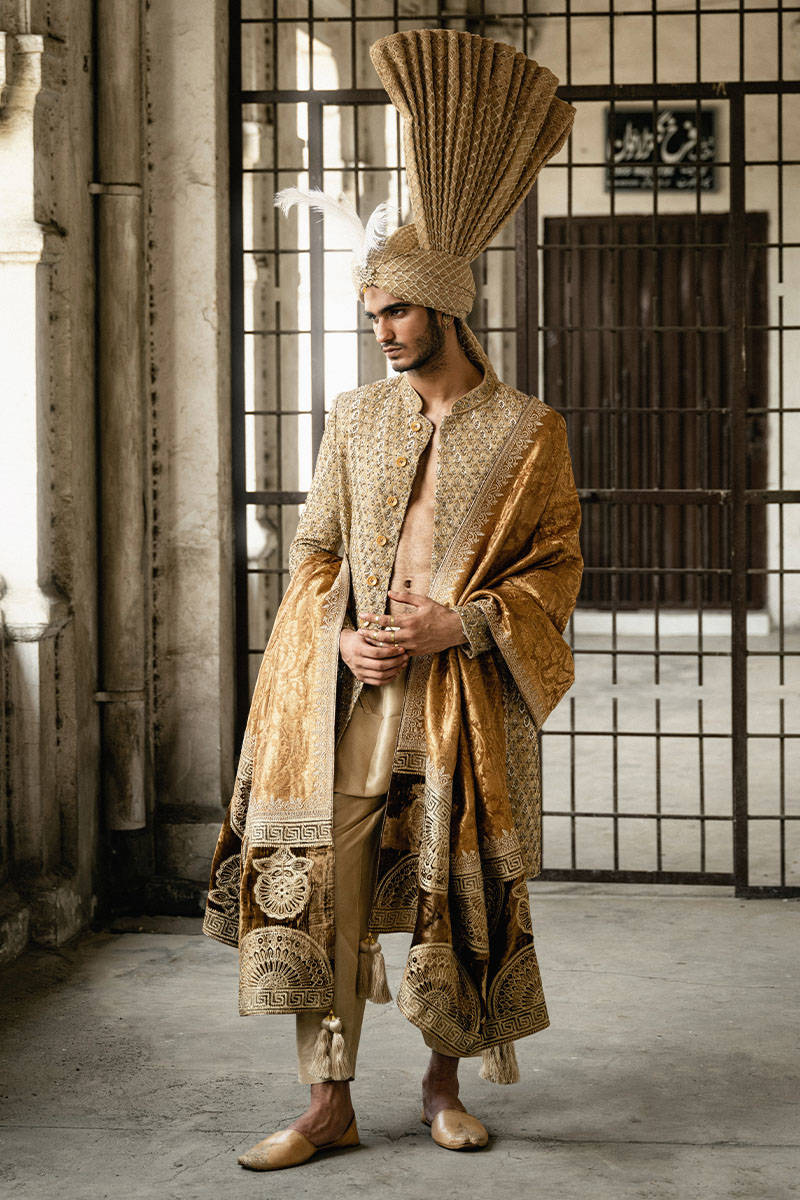 Pakistani Menswear | MNR-SHAZIL by Libayah Ltd. - Designer Dress - Type: Menswear - Available at Libayah - 100% Original