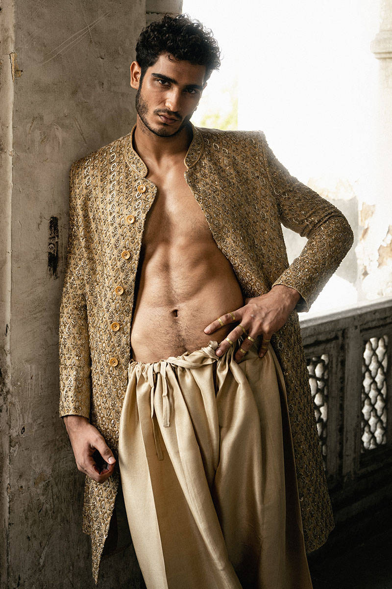 Pakistani Menswear | MNR-SHAZIL by Libayah Ltd. - Designer Dress - Type: Menswear - Available at Libayah - 100% Original