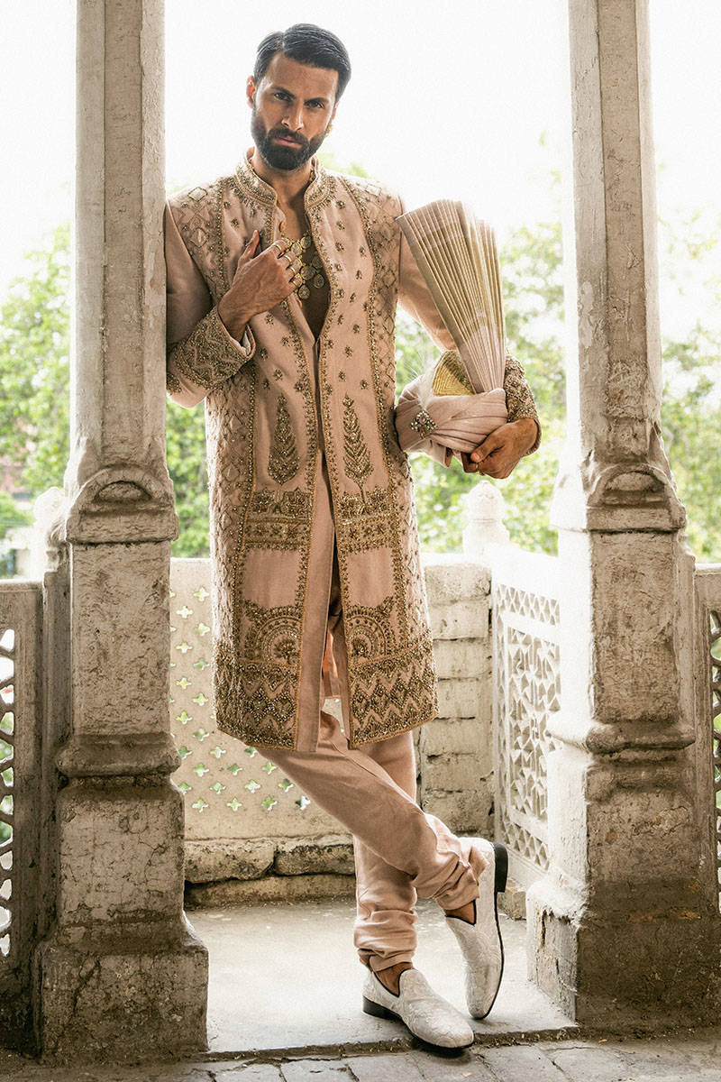 Pakistani Menswear | MNR-MOAZZAM by Libayah Ltd. - Designer Dress - Type: Menswear - Available at Libayah - 100% Original
