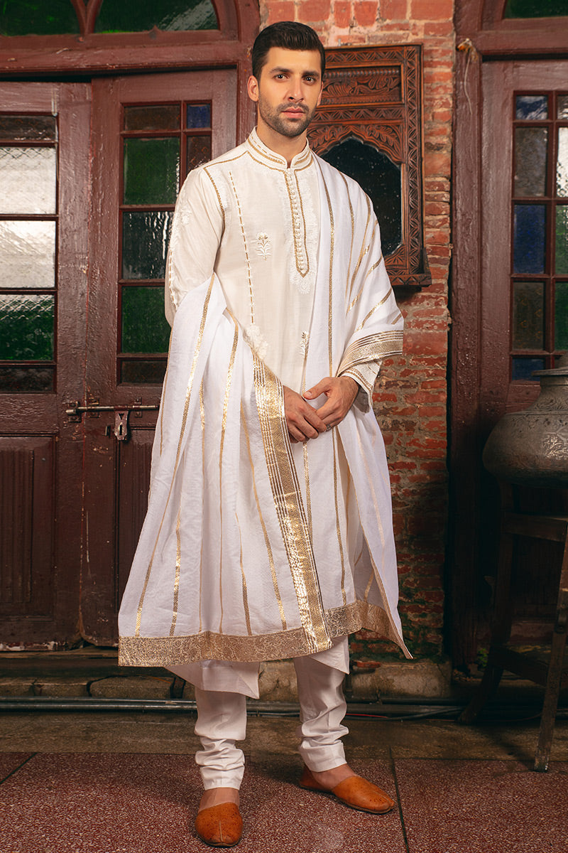 Pakistani Menswear | MNR-BAZAAN by Libayah Ltd. - Designer Dress - Type: Menswear - Available at Libayah - 100% Original