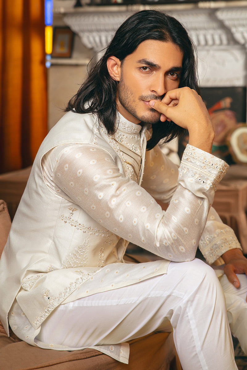 Pakistani Menswear | MNR-JAUHAR by Libayah Ltd. - Designer Dress - Type: Menswear - Available at Libayah - 100% Original