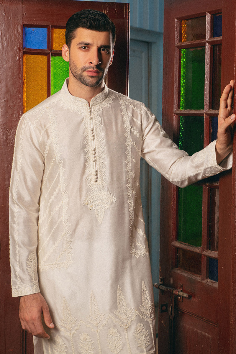 Pakistani Menswear | MNR-SHAHPOSH by Libayah Ltd. - Designer Dress - Type: Menswear - Available at Libayah - 100% Original