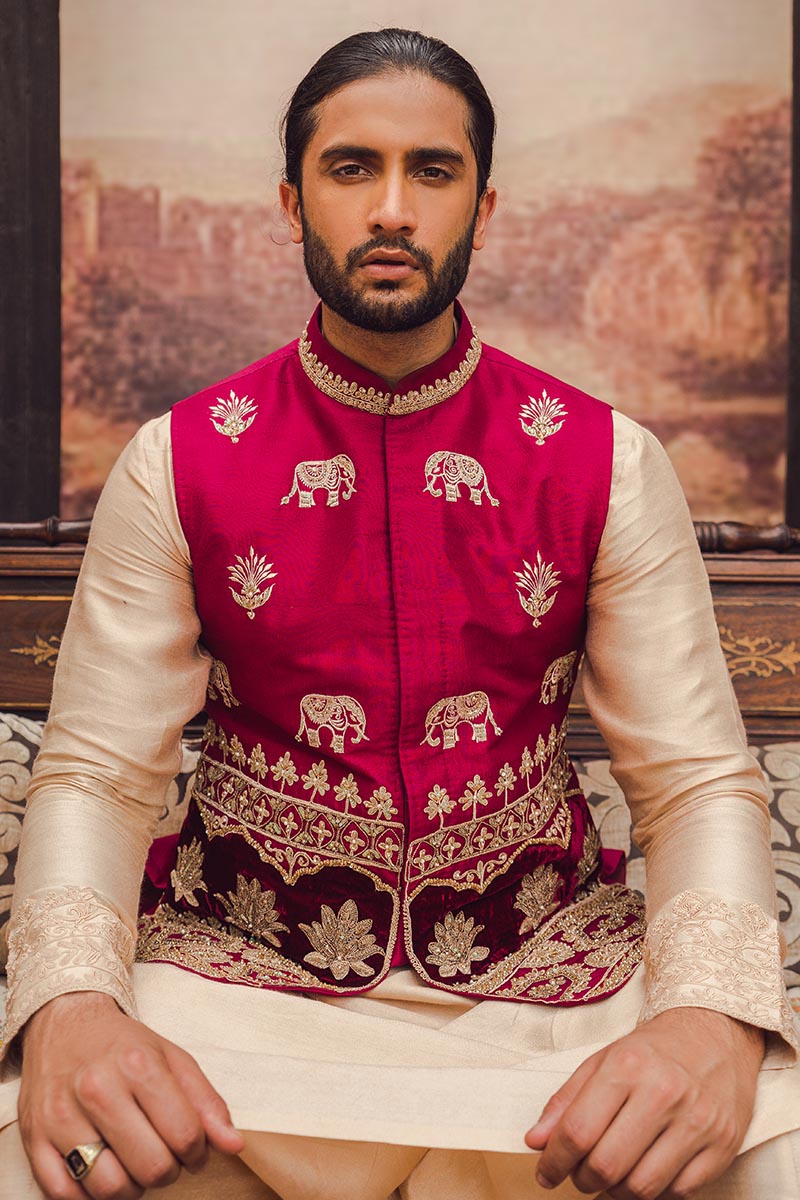 Pakistani Menswear | MNR-SISTAAN by Libayah Ltd. - Designer Dress - Type: Menswear - Available at Libayah - 100% Original