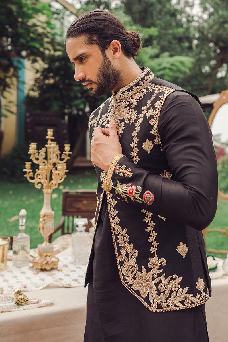 Pakistani Menswear | MNR-ZORAWAR by Libayah Ltd. - Designer Dress - Type: Menswear - Available at Libayah - 100% Original