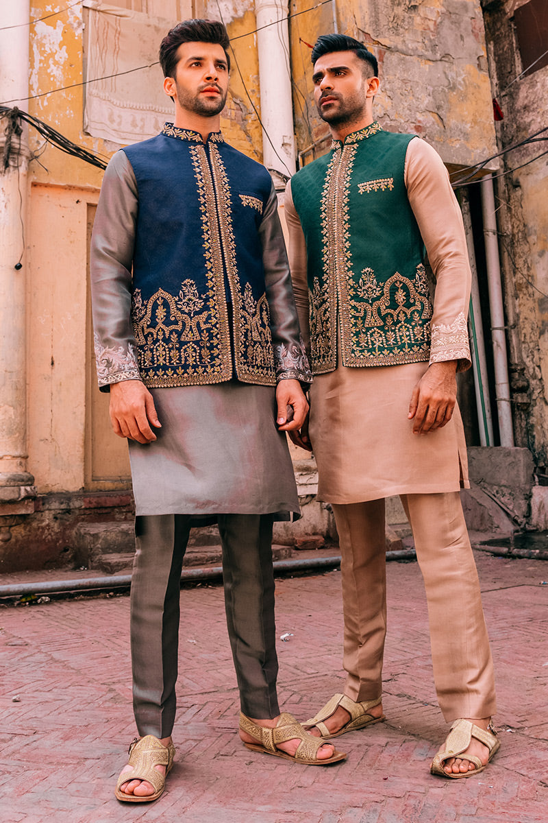 Pakistani Menswear | MNR-BASIM A by Libayah Ltd. - Designer Dress - Type: Menswear - Available at Libayah - 100% Original