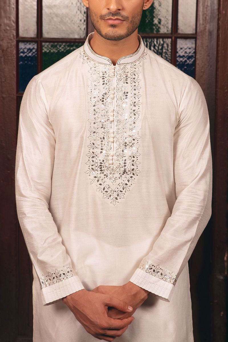 Pakistani Menswear | MNR-SHAN-A by Libayah Ltd. - Designer Dress - Type: Menswear - Available at Libayah - 100% Original