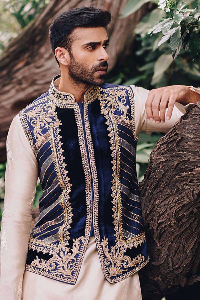 Pakistani Menswear | MNR-SURMAYI by Libayah Ltd. - Designer Dress - Type: Menswear - Available at Libayah - 100% Original