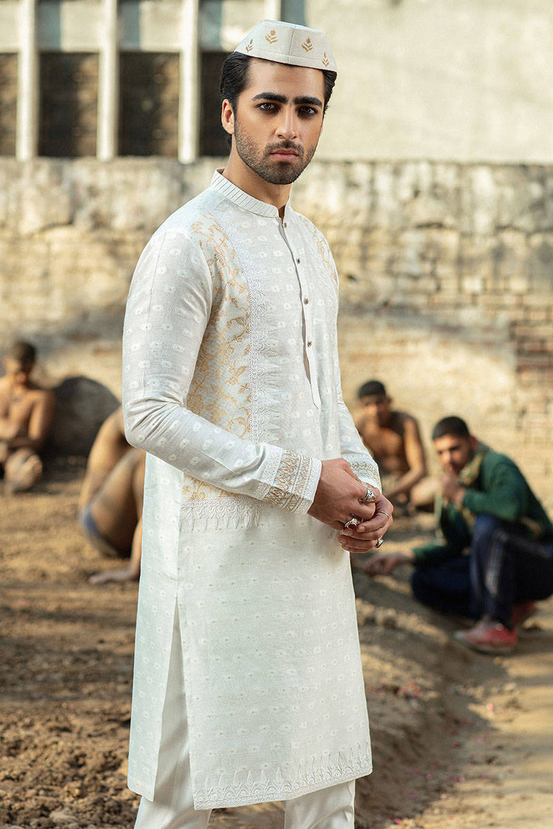 Pakistani Menswear | MNR-RUSTAM by Libayah Ltd. - Designer Dress - Type: Menswear - Available at Libayah - 100% Original