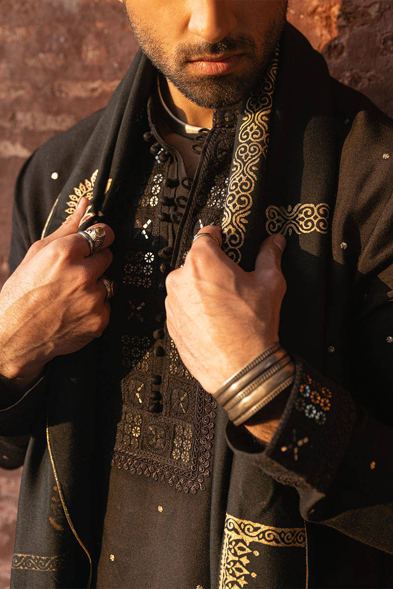 Pakistani Menswear | MNR-JHARA by Libayah Ltd. - Designer Dress - Type: Menswear - Available at Libayah - 100% Original