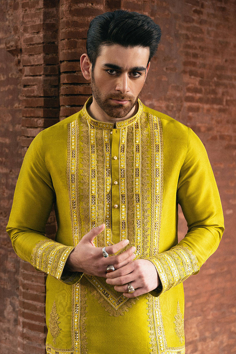 Pakistani Menswear | MNR-SHEEDA by Libayah Ltd. - Designer Dress - Type: Menswear - Available at Libayah - 100% Original