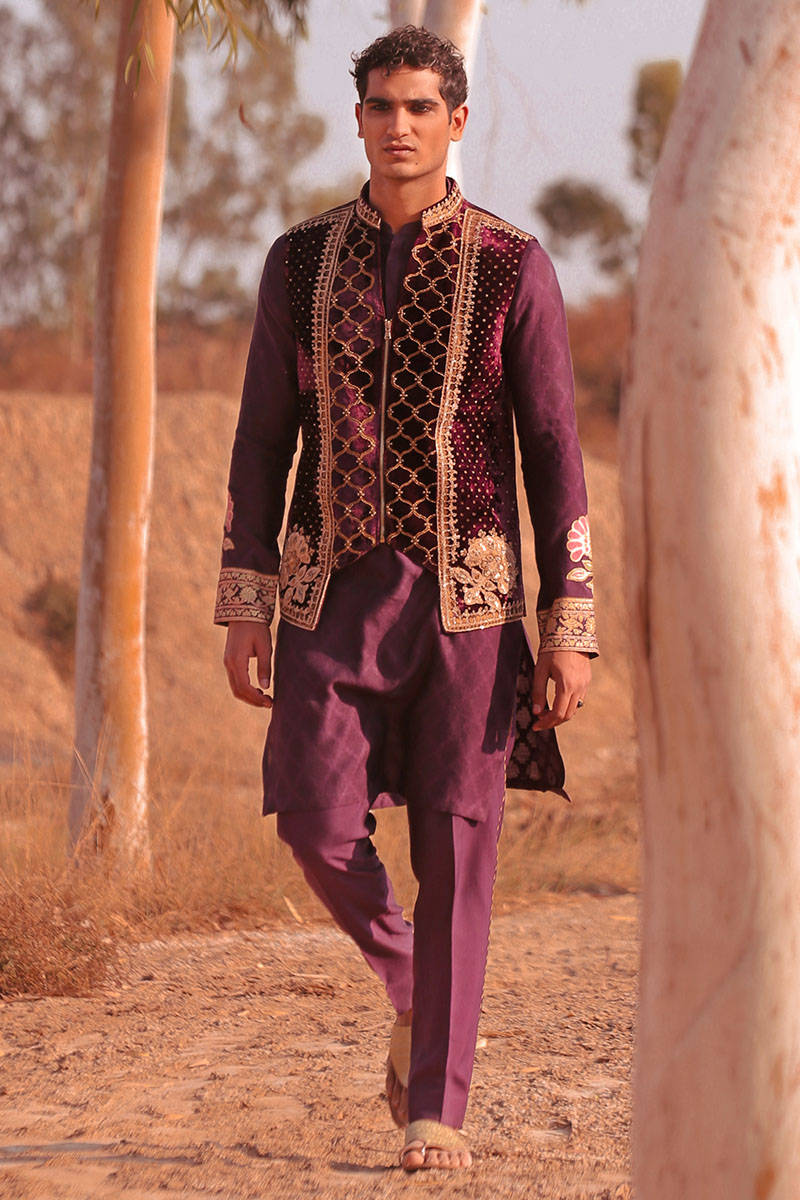 Pakistani Menswear | MNR-MADOKI by Libayah Ltd. - Designer Dress - Type: Menswear - Available at Libayah - 100% Original