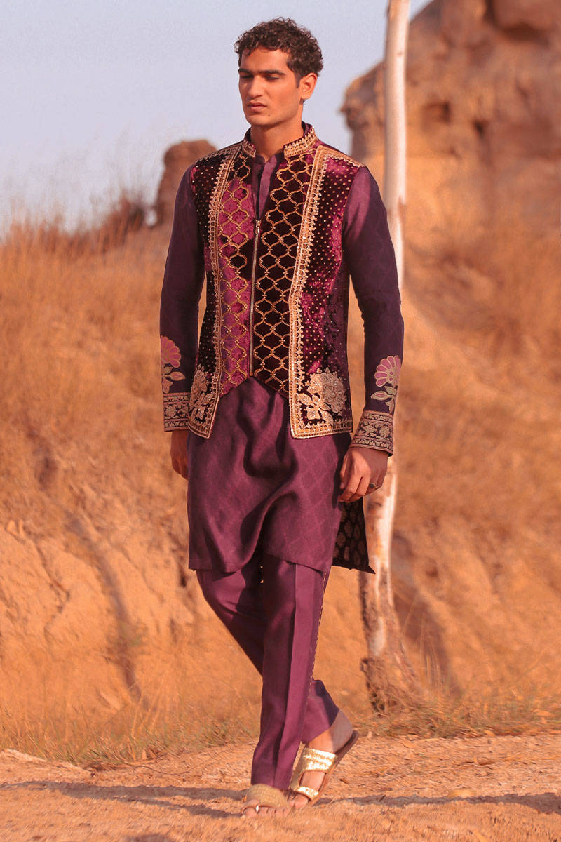 Pakistani Menswear | MNR-MADOKI by Libayah Ltd. - Designer Dress - Type: Menswear - Available at Libayah - 100% Original