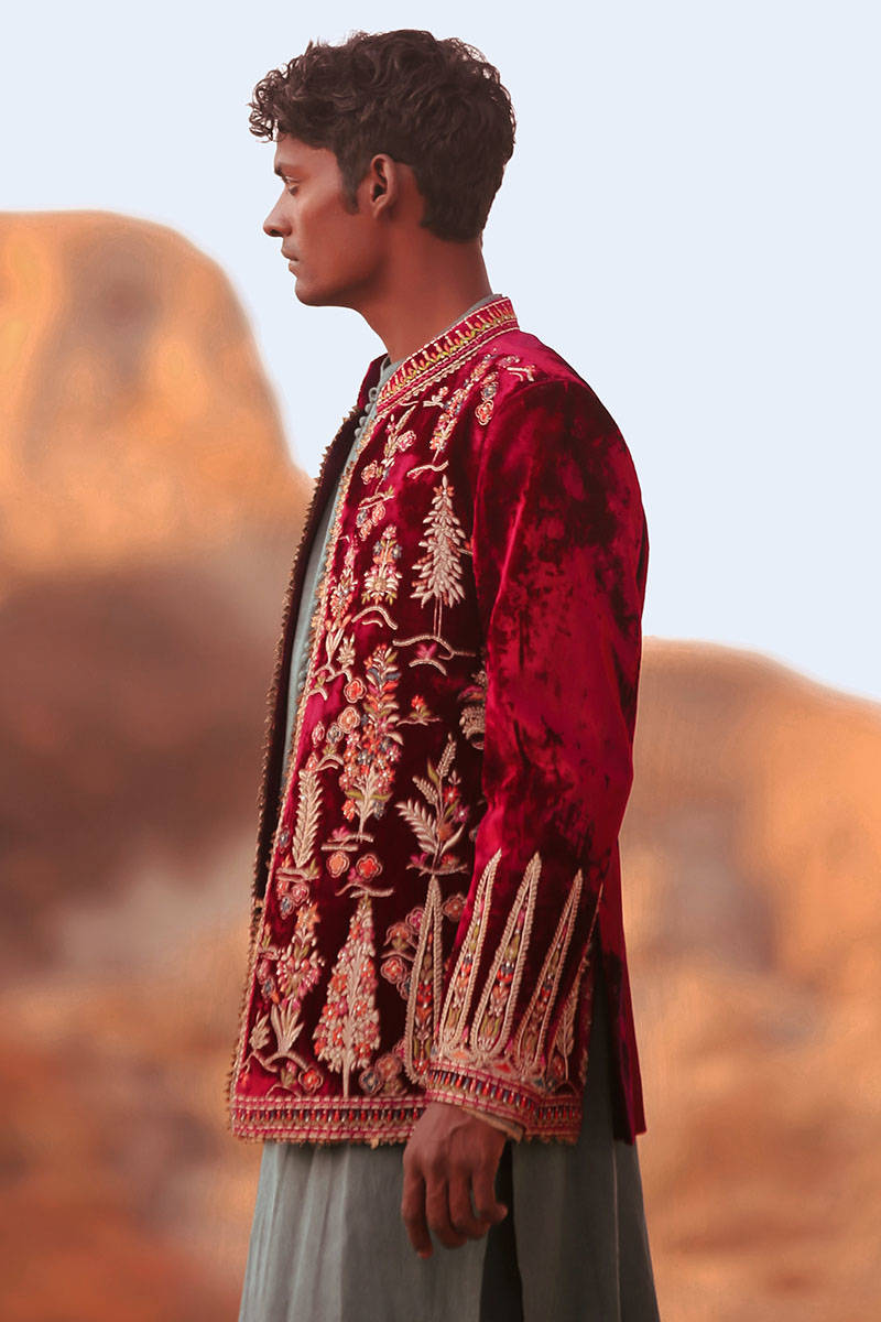 Pakistani Menswear | MNR-PATOKI by Libayah Ltd. - Designer Dress - Type: Menswear - Available at Libayah - 100% Original