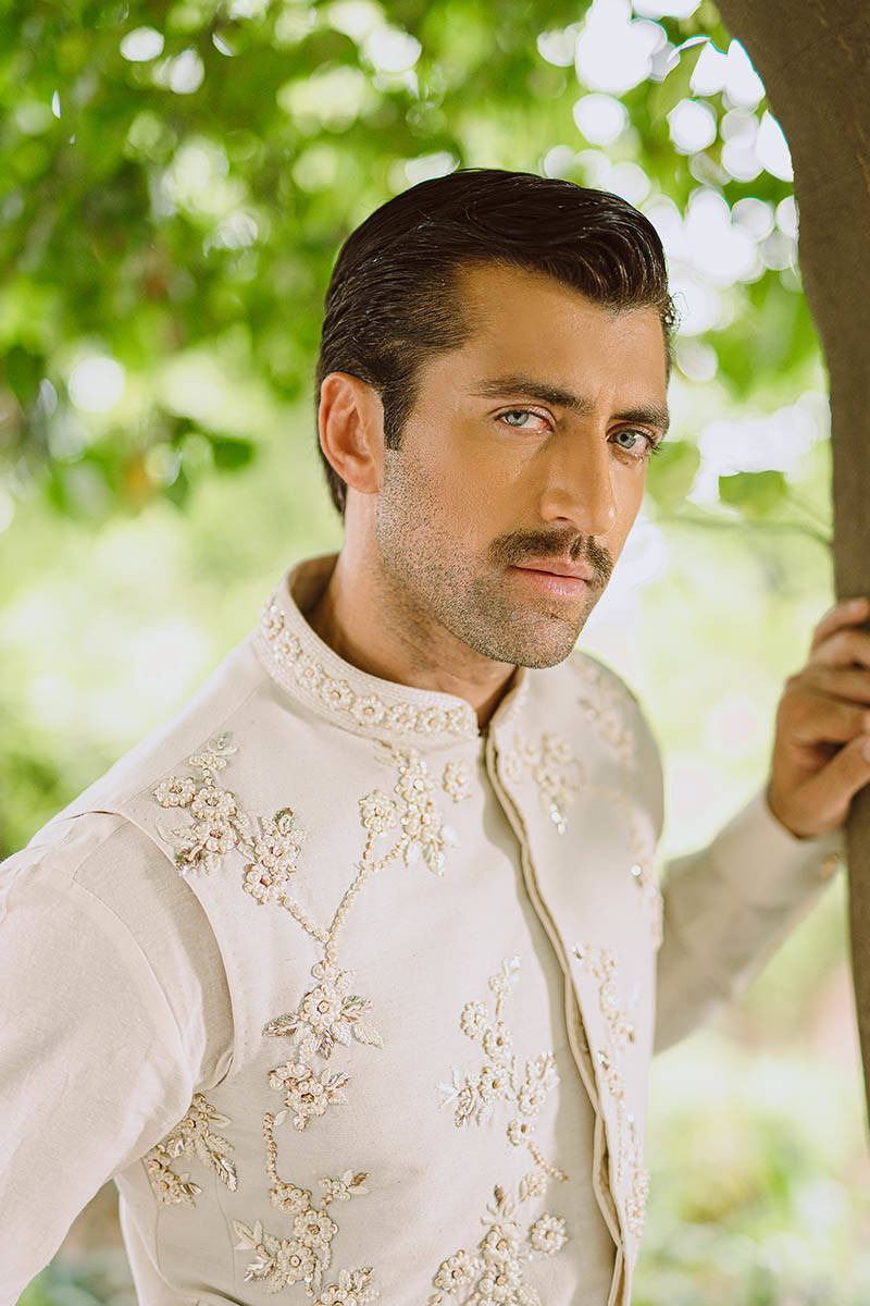 Pakistani Menswear | MNR-MARZOOK by Libayah Ltd. - Designer Dress - Type: Menswear - Available at Libayah - 100% Original