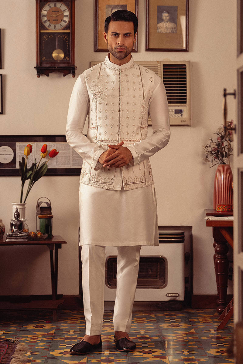 Pakistani Menswear | MNR-HAMDAM by Libayah Ltd. - Designer Dress - Type: Menswear - Available at Libayah - 100% Original