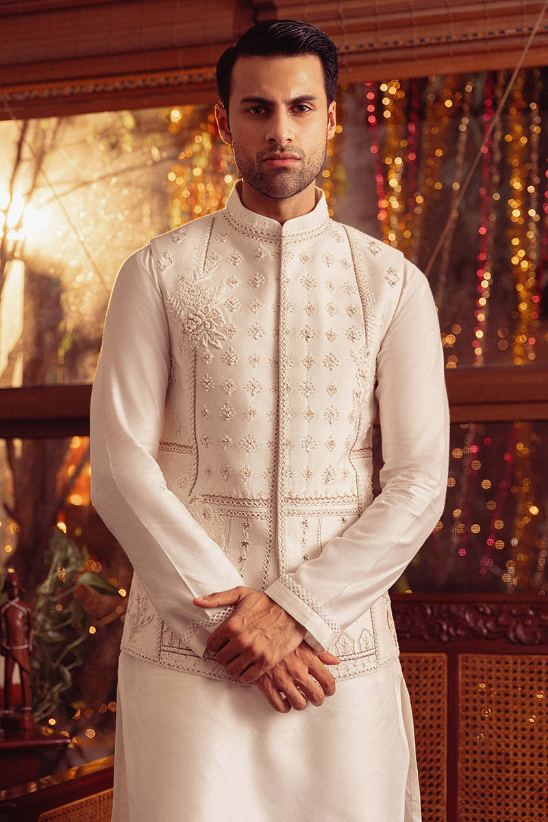 Pakistani Menswear | MNR-HAMDAM by Libayah Ltd. - Designer Dress - Type: Menswear - Available at Libayah - 100% Original
