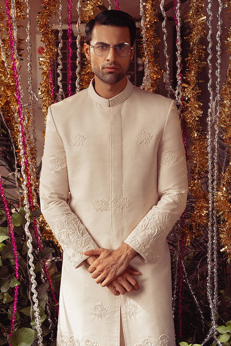 Pakistani Menswear | MNR-FARID by Libayah Ltd. - Designer Dress - Type: Menswear - Available at Libayah - 100% Original
