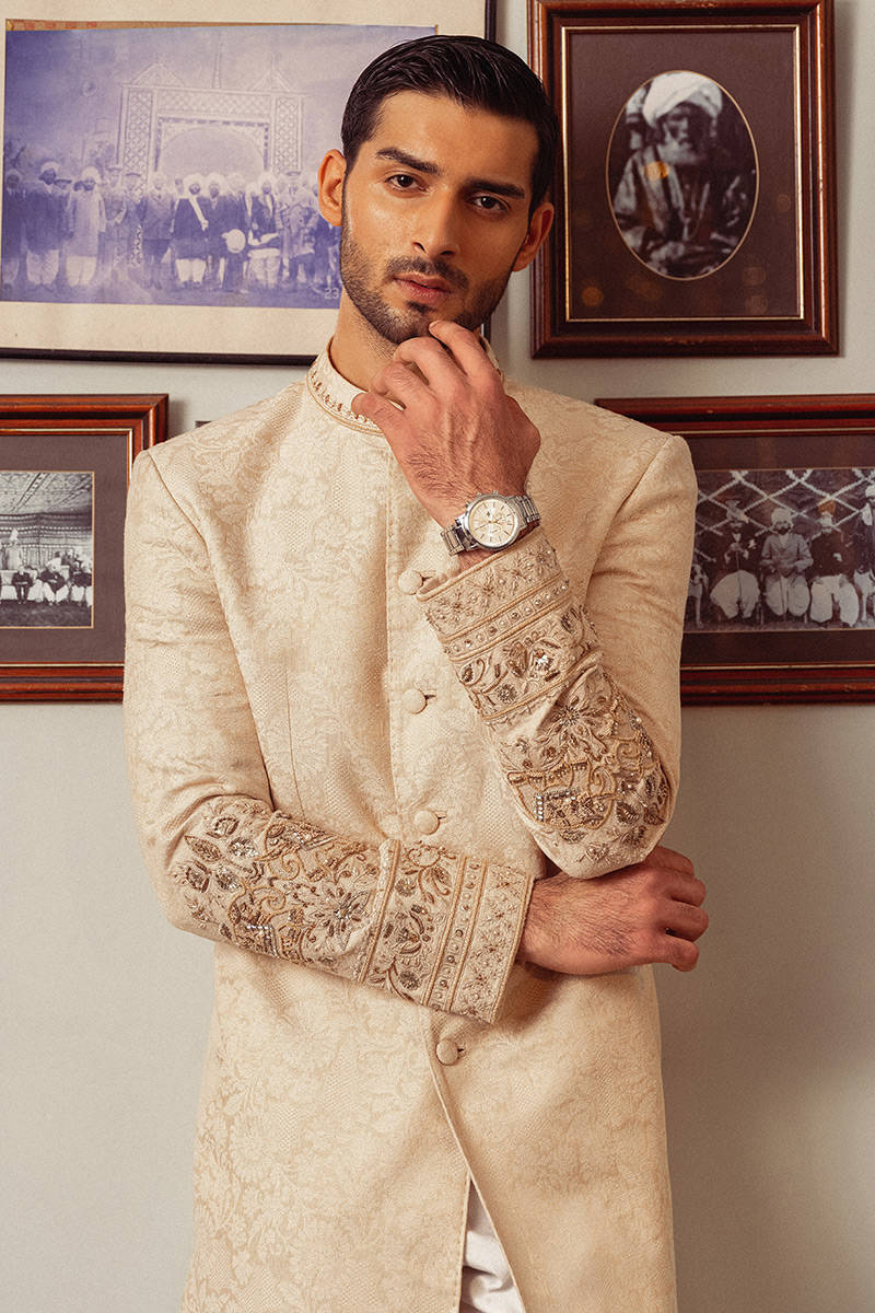Pakistani Menswear | MNR-FEROZE by Libayah Ltd. - Designer Dress - Type: Menswear - Available at Libayah - 100% Original