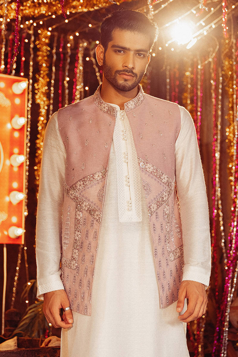 Pakistani Menswear | MNR-YSF by Libayah Ltd. - Designer Dress - Type: Menswear - Available at Libayah - 100% Original