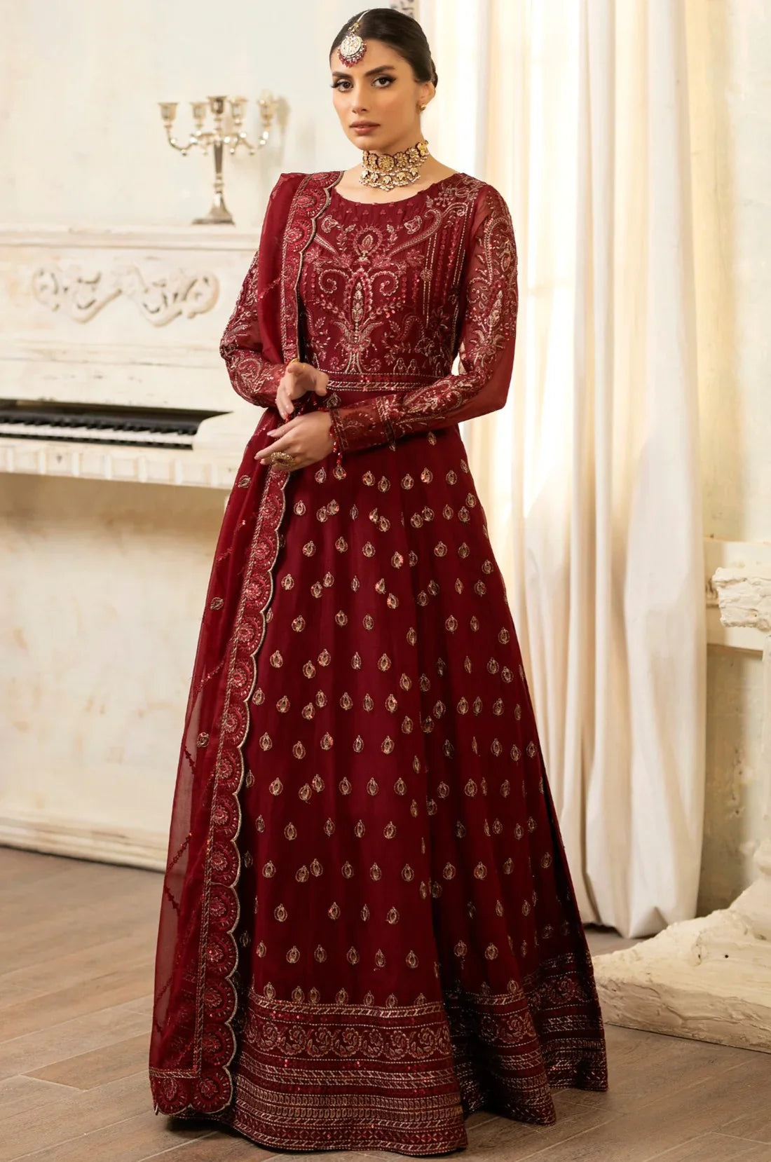 Mohagni | Janan Formals | ROSETTE MGL-05 by Mohagni - Designer Dress - Type: Ladies Clothes - Available at Libayah - 100% Original