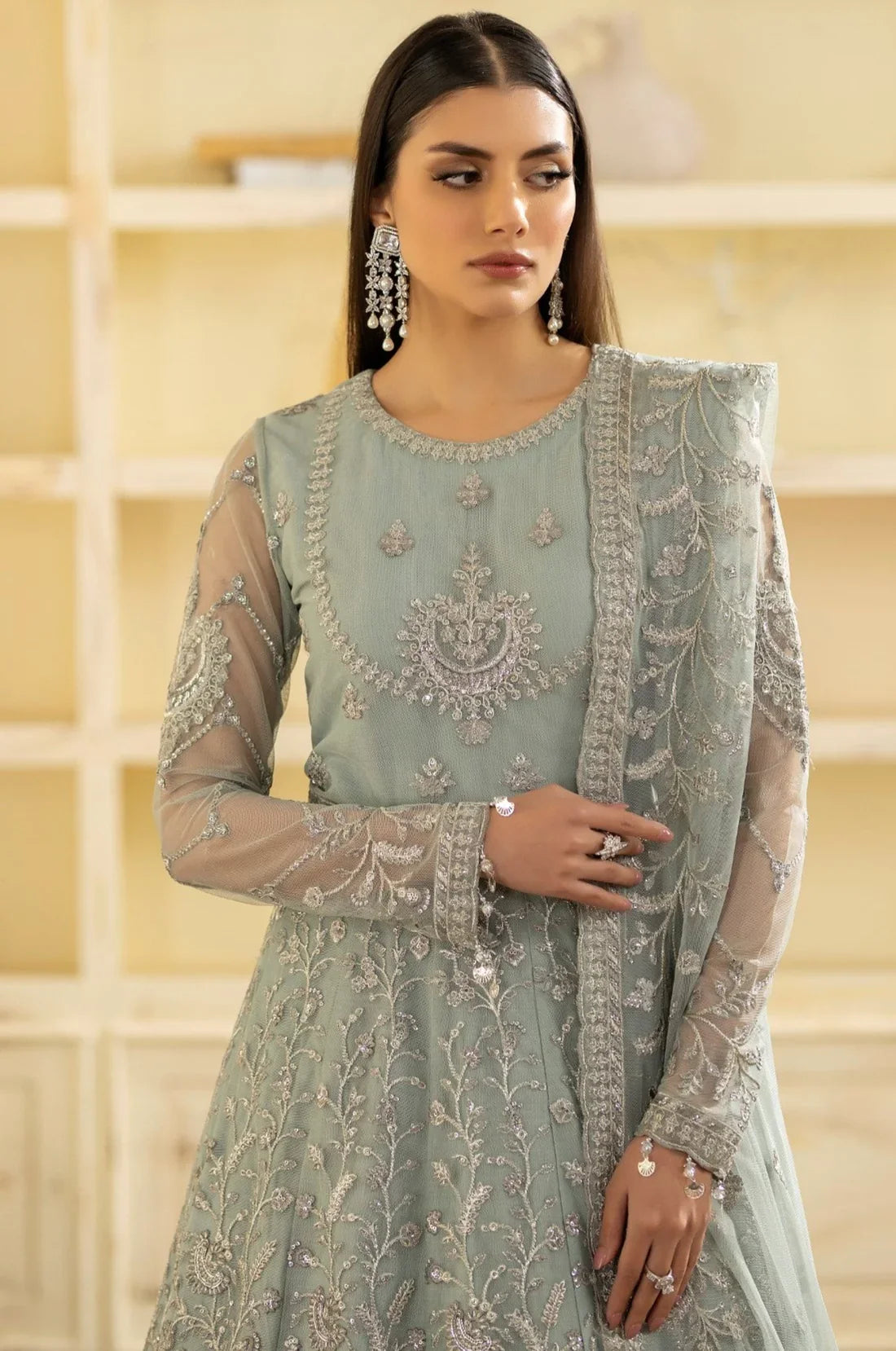 Mohagni | Janan Formals | LAIRA MGL-07 by Mohagni - Designer Dress - Type: Ladies Clothes - Available at Libayah - 100% Original