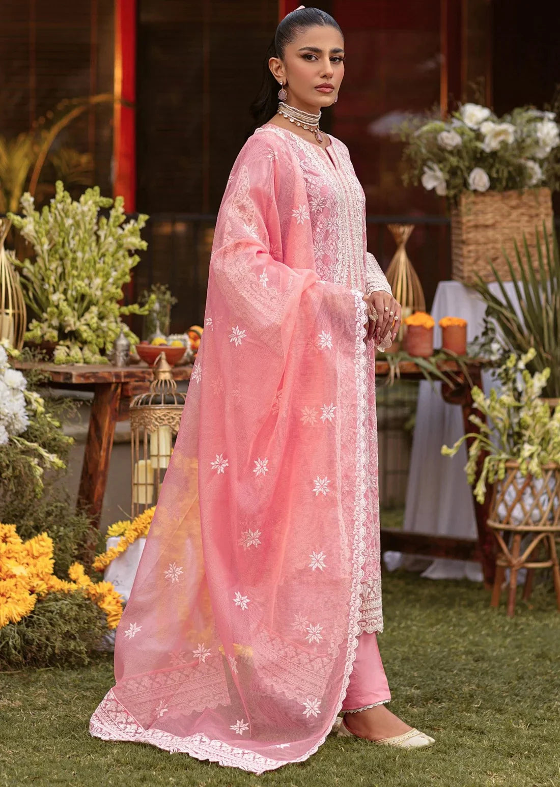 Mohagni | Muntazir Luxury Lawn 24 | MGZ-12 by Mohagni - Designer Dress - Type: Ladies Clothes - Available at Libayah - 100% Original