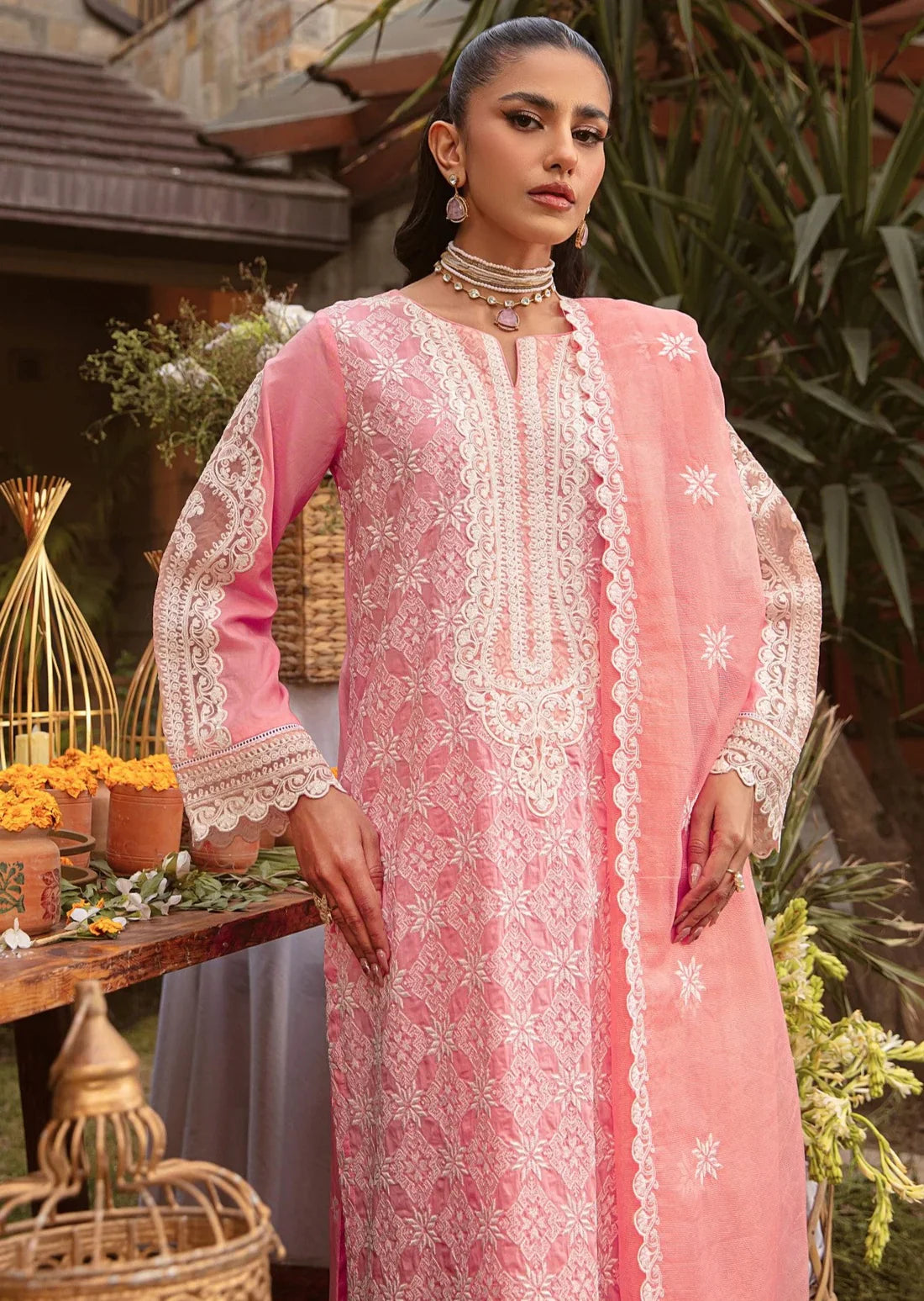 Mohagni | Muntazir Luxury Lawn 24 | MGZ-12 by Mohagni - Designer Dress - Type: Ladies Clothes - Available at Libayah - 100% Original