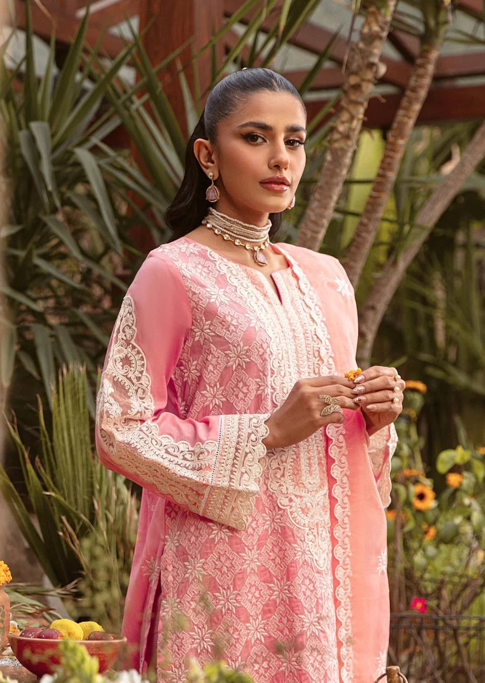 Mohagni | Muntazir Luxury Lawn 24 | MGZ-12 by Mohagni - Designer Dress - Type: Ladies Clothes - Available at Libayah - 100% Original