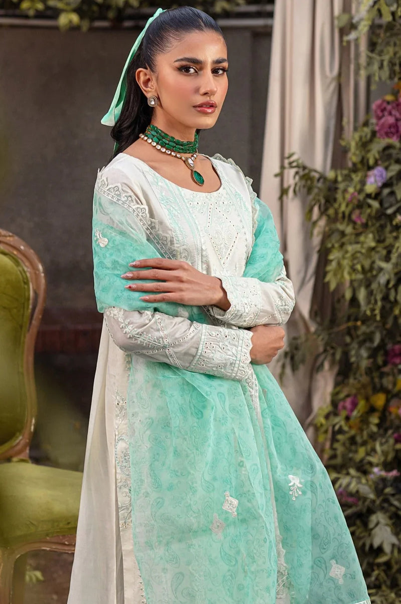 Mohagni | Muntazir Luxury Lawn 24 | CM-03 by Mohagni - Designer Dress - Type: Ladies Clothes - Available at Libayah - 100% Original