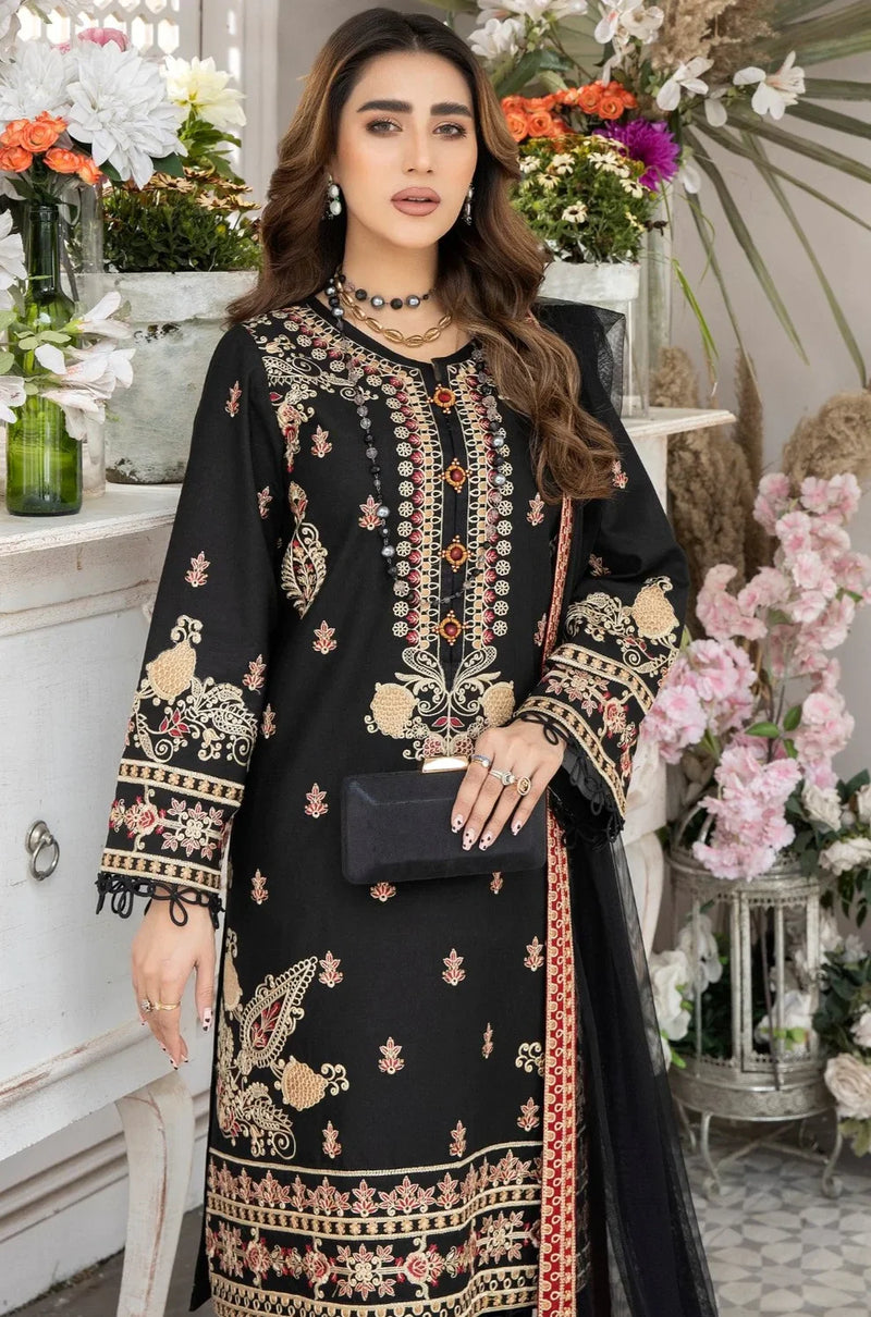 Mohagni | Muntazir Luxury Lawn 24 | AM-05 by Mohagni - Designer Dress - Type: Ladies Clothes - Available at Libayah - 100% Original