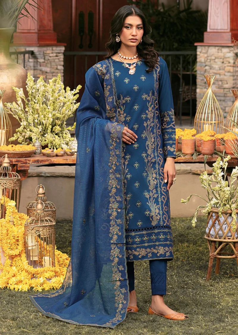 Mohagni | Muntazir Luxury Lawn 24 | CM-06 by Mohagni - Designer Dress - Type: Ladies Clothes - Available at Libayah - 100% Original