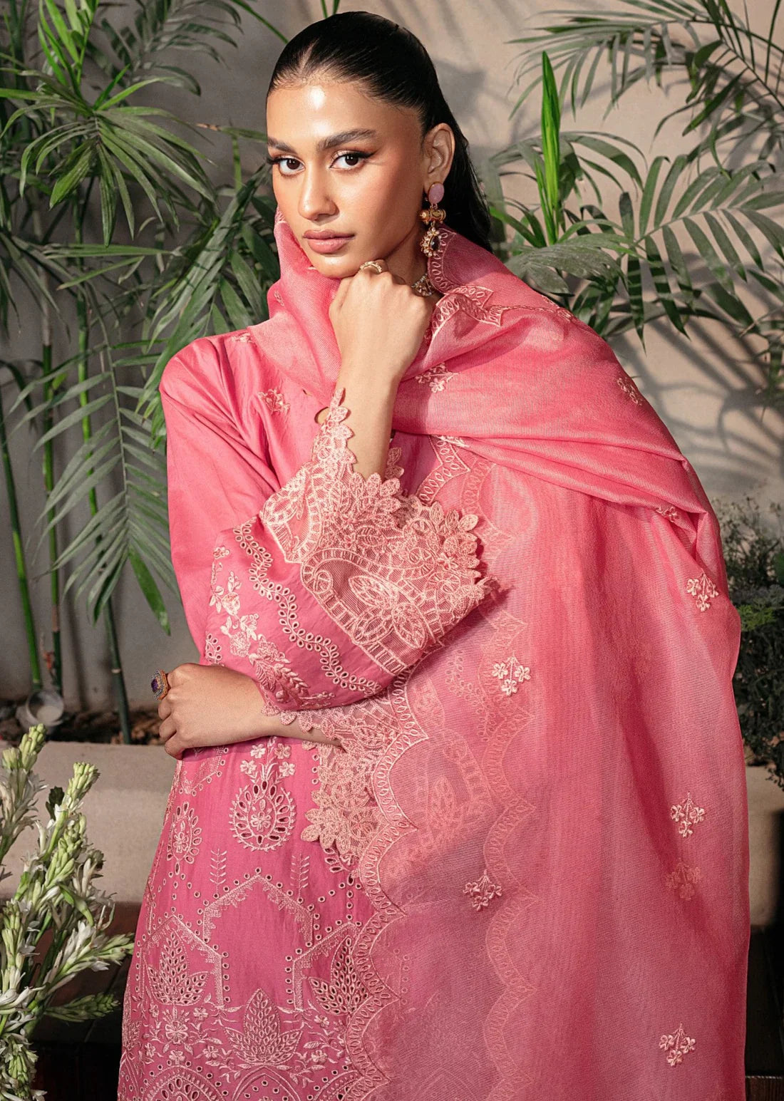 Mohagni | Muntazir Luxury Lawn 24 | CM-08 by Mohagni - Designer Dress - Type: Ladies Clothes - Available at Libayah - 100% Original