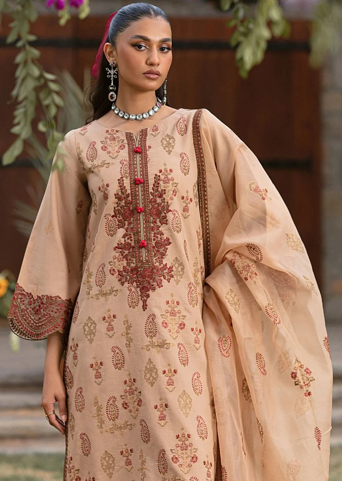 Mohagni | Muntazir Luxury Lawn 24 | CM-11 by Mohagni - Designer Dress - Type: Ladies Clothes - Available at Libayah - 100% Original