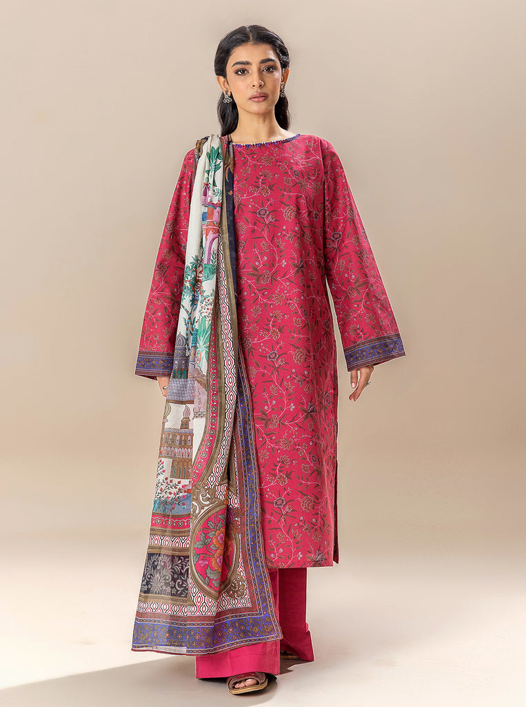Morbagh | Lawn Collection 24 | BAKED APPLE by Morbagh - Designer Dress - Type: Ladies Clothes - Available at Libayah - 100% Original